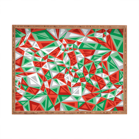 Gneural Triad Illusion Yule Rectangular Tray