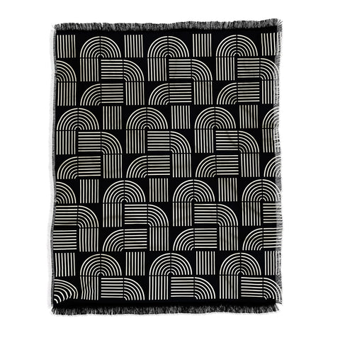 Grace Balance Lines Pattern Throw Blanket