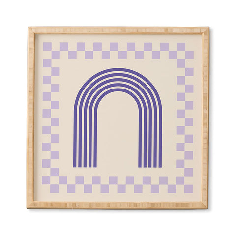 Grace Chess Rainbow Framed Wall Art