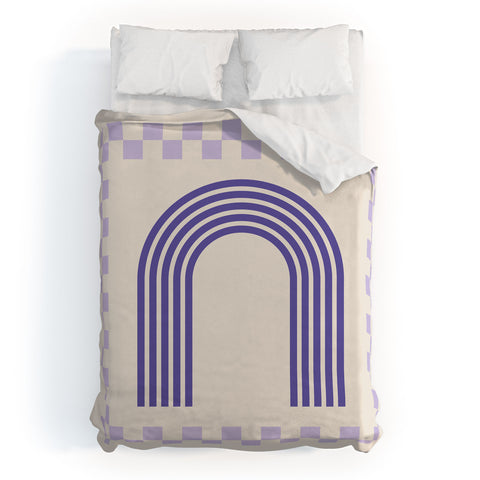 Grace Chess Rainbow Duvet Cover