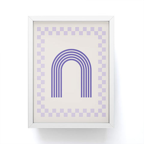 Grace Chess Rainbow Framed Mini Art Print