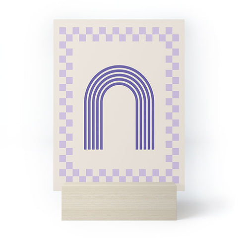 Grace Chess Rainbow Mini Art Print