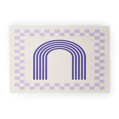 Grace Chess Rainbow Welcome Mat