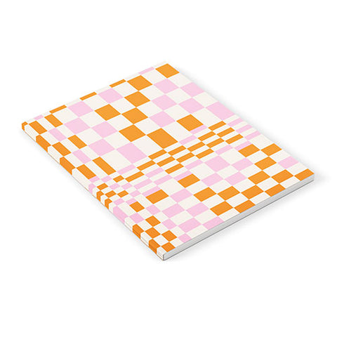 Grace Colorful Checkered Pattern Notebook