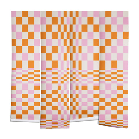 Grace Colorful Checkered Pattern Wall Mural