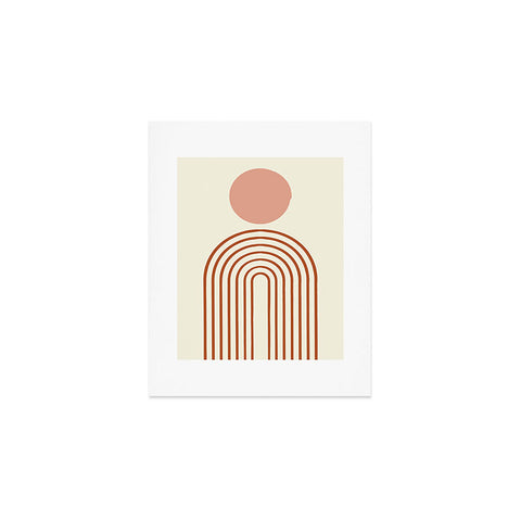 Grace Full moon rainbow Art Print