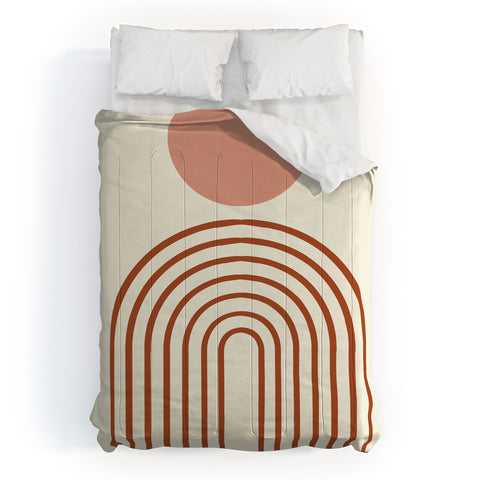 Grace Full moon rainbow Comforter