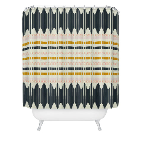 Grace Grace Aztec Shower Curtain