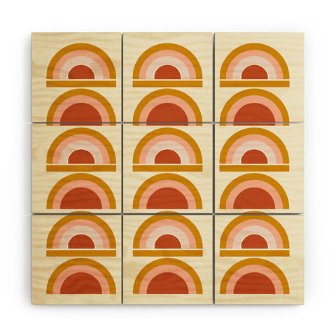 Grace Last Rainbow Wood Wall Mural