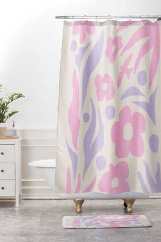 Grace Last Summer Shower Curtain And Mat