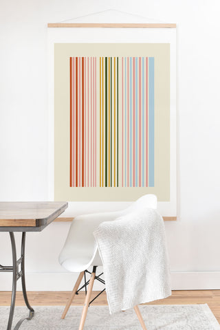 Grace Magical Stripes Art Print And Hanger