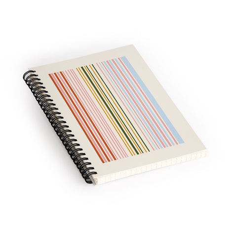 Grace Magical Stripes Spiral Notebook