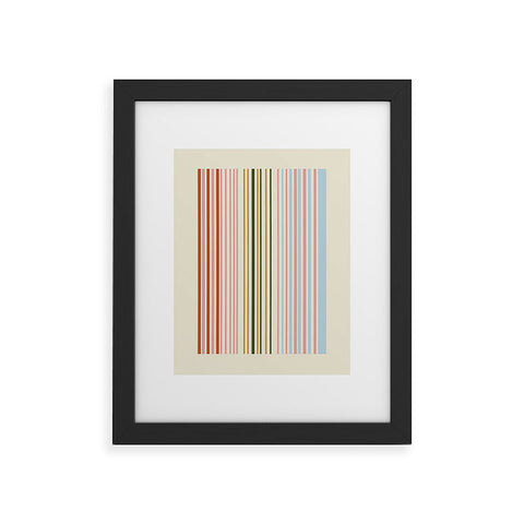 Grace Magical Stripes Framed Art Print