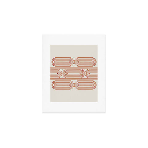 Grace Mid Century Grace Pattern Art Print