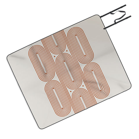 Grace Mid Century Grace Pattern Picnic Blanket