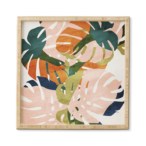 Grace Monstera Framed Wall Art
