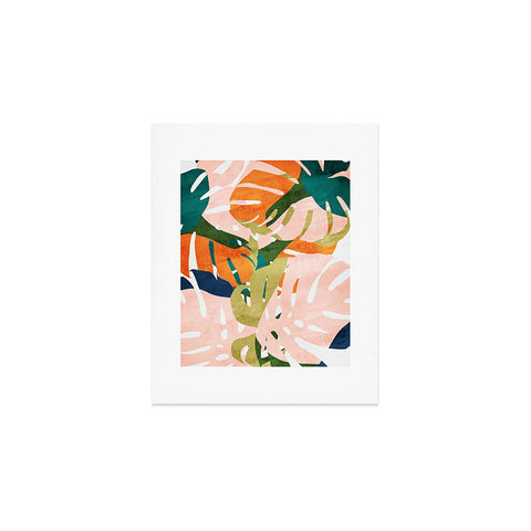 Grace Monstera Art Print
