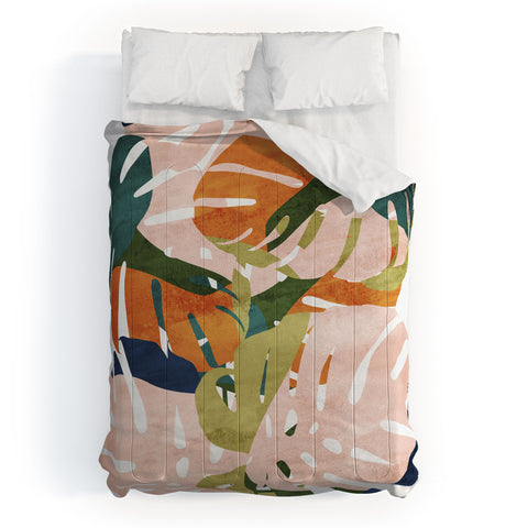 Grace Monstera Comforter