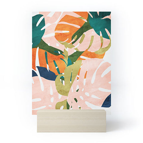 Grace Monstera Mini Art Print