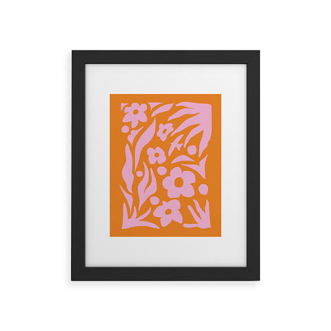 Grace Nature vibes Framed Art Print