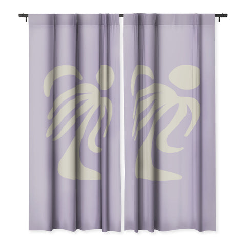 Grace Palm Lilac Blackout Non Repeat