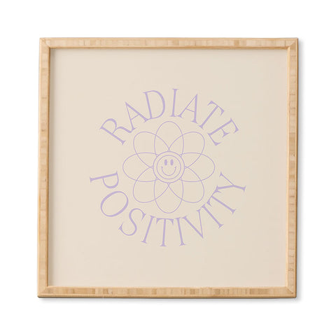 Grace Radiate Positivity I Framed Wall Art