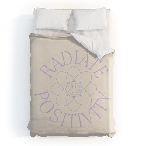 Grace Radiate Positivity I Duvet Cover