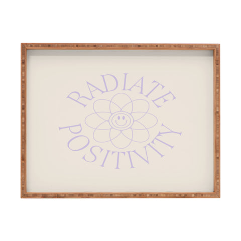 Grace Radiate Positivity I Rectangular Tray