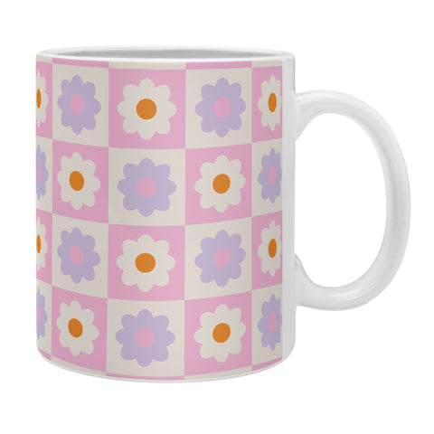 Grace Retro Flower Pattern II Coffee Mug