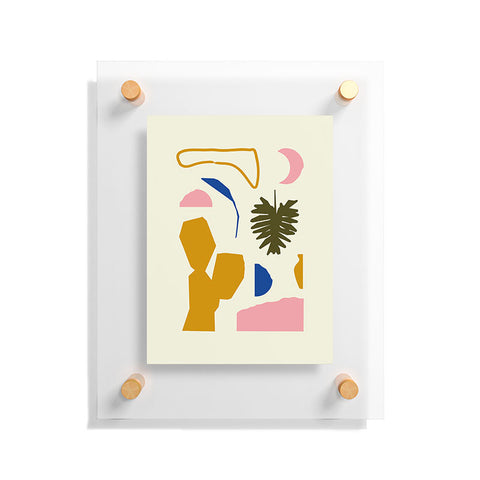 Grace Simple Garden Floating Acrylic Print