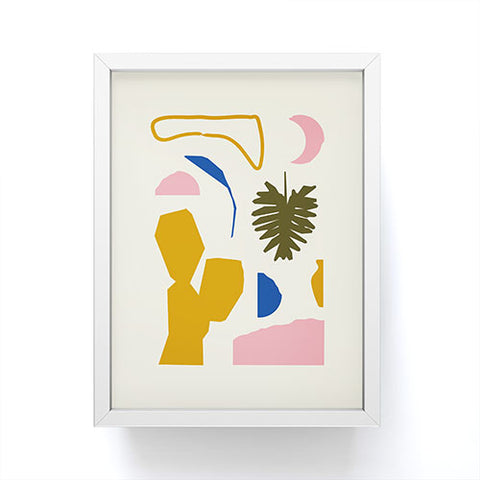 Grace Simple Garden Framed Mini Art Print