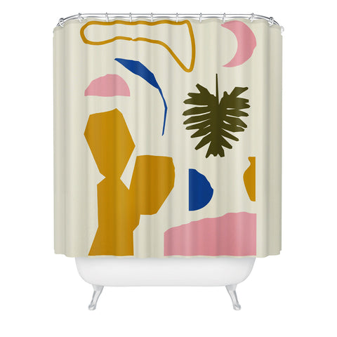 Grace Simple Garden Shower Curtain