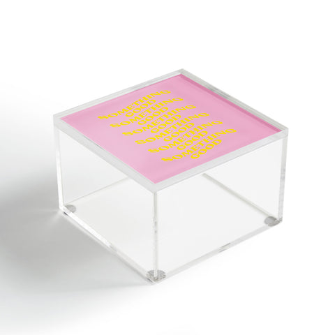 Grace Something Good Acrylic Box