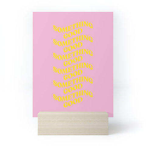 Grace Something Good Mini Art Print