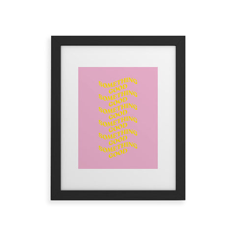 Grace Something Good Framed Art Print