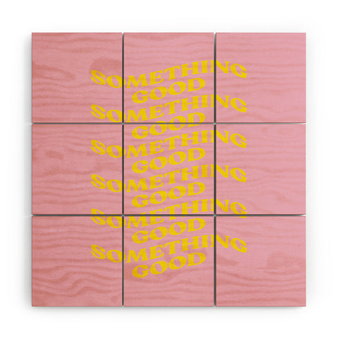 Grace Something Good Wood Wall Mural