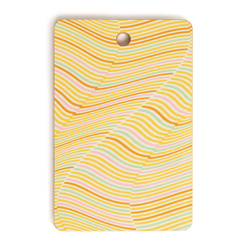 Grace Spring Curves Cutting Board Rectangle