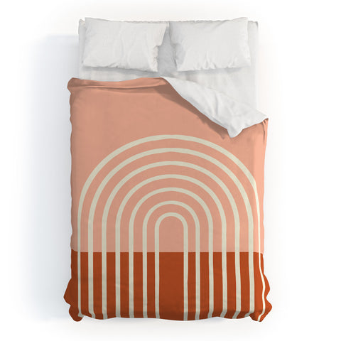 Grace Terracota Pastel Duvet Cover