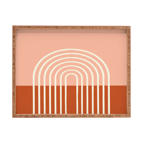 Grace Terracota Pastel Rectangular Tray