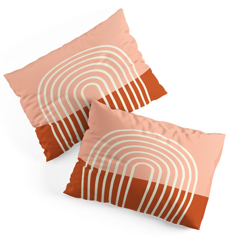 Grace Terracota Pastel Pillow Shams