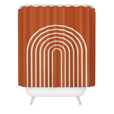 Grace Terracota Shower Curtain