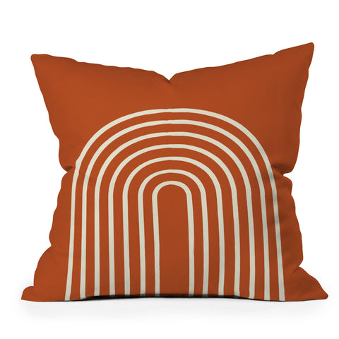 Grace Terracota Throw Pillow