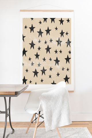 Grace we are all made of stars Art Print And Hanger