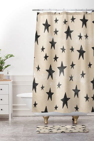 Grace we are all made of stars Shower Curtain And Mat