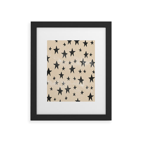 Grace we are all made of stars Framed Art Print