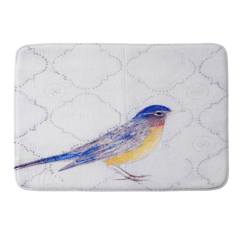 Hadley Hutton American Robin Memory Foam Bath Mat