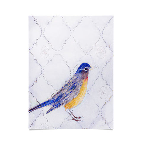 Hadley Hutton American Robin Poster
