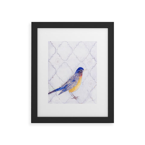Hadley Hutton American Robin Framed Art Print