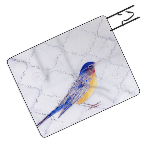 Hadley Hutton American Robin Picnic Blanket