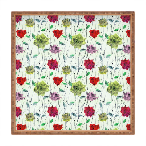 Hadley Hutton Birch Rose Collection 2 Square Tray